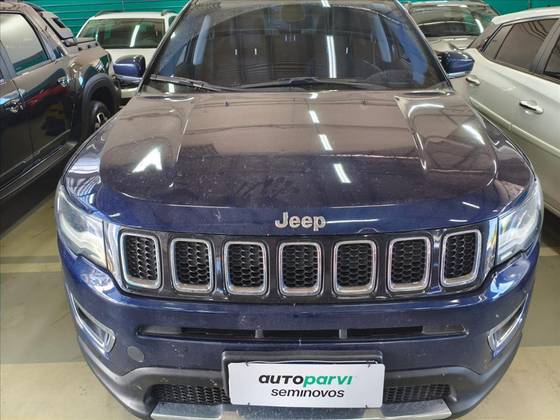 JEEP COMPASS 2.0 16V FLEX LIMITED AUTOMÁTICO JEEP COMPASS 2.0 16V FLEX LIMITED AUTOMÁTICO